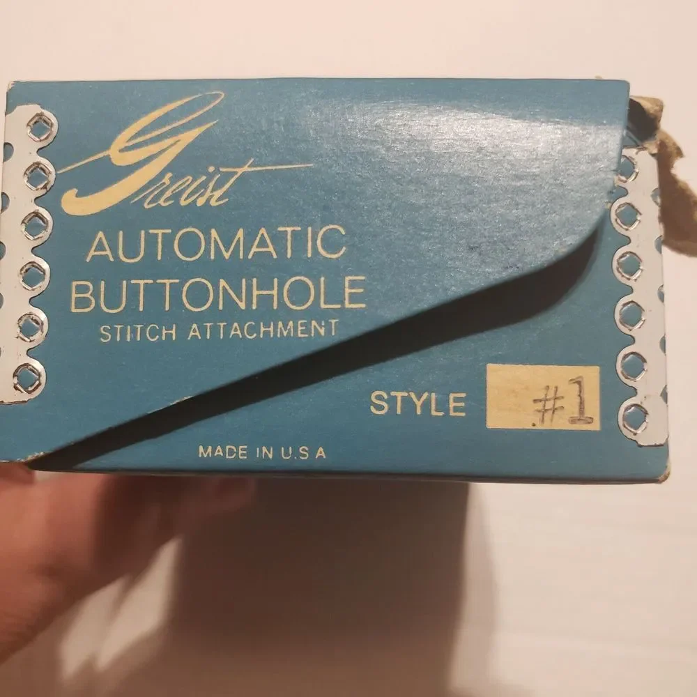 Greist Automatic Buttonholer‎ Style #1 Made in USA Sewing Accessory